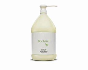 BeeKind Honey and Lemon Verbena Shampoo - 1 Gallon - Moisturizing for all Hair Types, Zero Parabens, Sulfates, and Phthalates