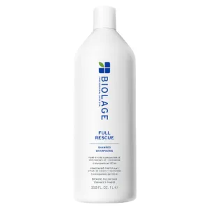 Biolage Full Rescue Shampoo for Thin Hair - Fortifies, Instantly Fuller-Looking, Rosemary Oil & Niacinamide, Vegan & Cruelty-Free