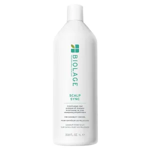 Biolage Scalp Sync Anti-Dandruff Shampoo - Controls Dandruff & Deeply Cleanses, With Zinc Pyrithione, Vegan & Cruelty-Free, Packaging may vary