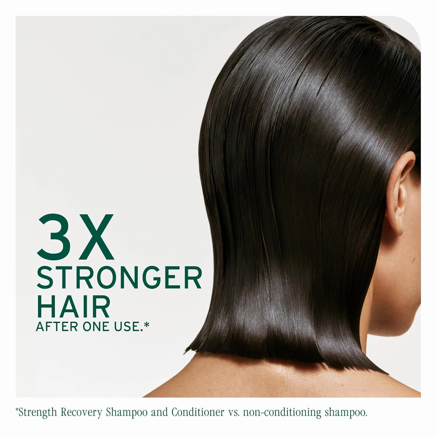Biolage Strength Recovery Shampoo - Reduces Breakage & Detangles, For Damaged Hair, With Olive Squalane & Vegan Proteins, Paraben & Mineral Oil-Free, Packaging May Vary