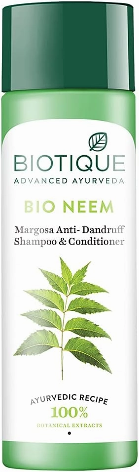 Biotique Bio Margosa Fresh Daily Dandruff Shampoo and Conditioner, 120 ml