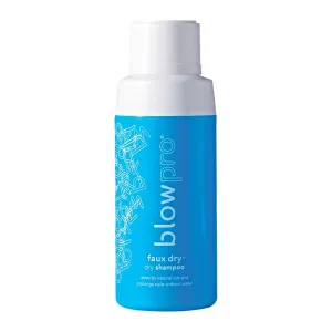 blowPro Faux Dry, Dry Shampoo Powder, Removes Excess Oil & Product Buildup w/o Water, No crunchy Residue, Creates Volume, Protein blend adds Shine and Resilience, Pouf Technology Travel Size 1.7oz