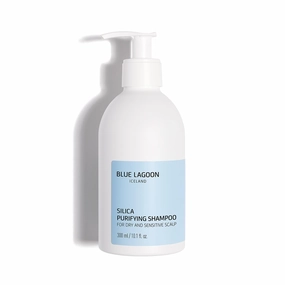Blue Lagoon Skincare Silica Purifying Shampoo – Natural Psoriasis Shampoo & Psoriasis Treatment for Skin – Mineral Salts, Silica, Soothing, Fragrance-Free, 300ML