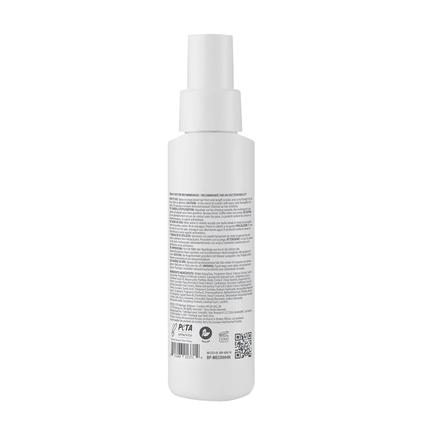 BosleyMD MendXtend Strengthening Shampoo, Conditioner, and Kit to Promote Growth & Prevent Breakage with Saw Palmetto, Hyaluronic Acid and Pomegranate Extract