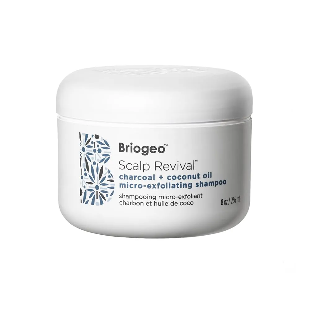 Briogeo Scalp Revival Charcoal   Coconut Oil Micro-Exfoliating Shampoo, Treatment for Dry & Itchy Scalp, Clarifying Shampoo for Build Up, Scalp Scrub for Oily Scalp, Vegan, Cruelty-Free