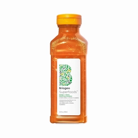 Briogeo Superfoods Mango   Cherry Balancing Shampoo, Replenish Dull, Dry Hair and Balance Oil for Oily Hair, Controls Oil and Nourished All Hair Types and Textures, Vegan, Cruelty-Free