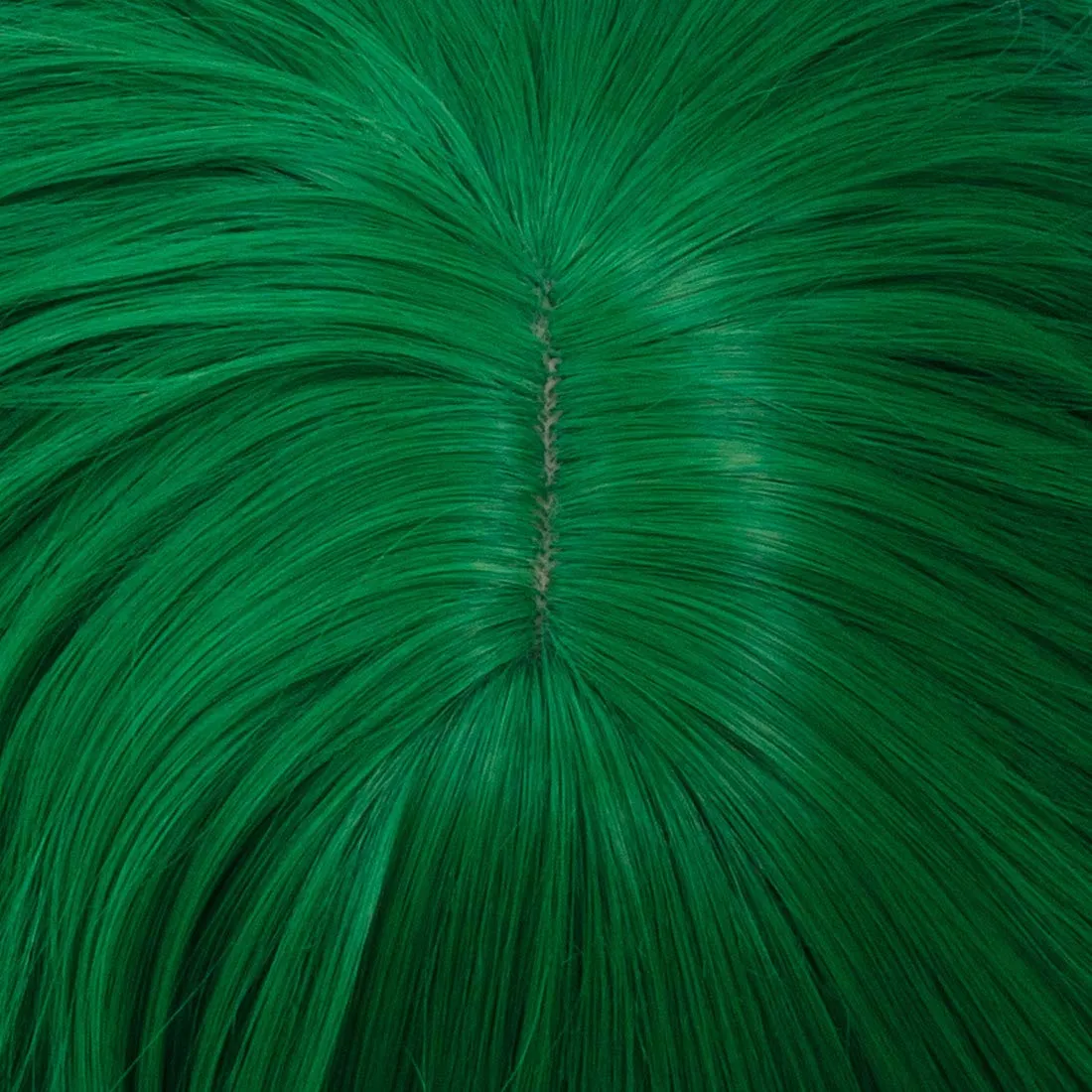 BUFASHION 14" Women Short Wavy Curly Wig Green Bob Wig Cosplay Halloween Synthetic Wigs Wigs With Neat Bang Wig With Free Wig Cap (Green 1)
