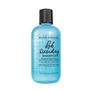 Bumble and bumble. Sunday Weekly Clarifying Shampoo | Removes Residue, Excess Oil   Pollutants | Color Safe | Curly, Wavy, Straight