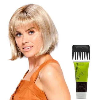 Bundle - 4 items: Blair Wig by Jon Renau, Christy's Wigs Q & A Booklet, BeautiMark Synthetic Shampoo & Wide Tooth Comb - Color: 10/26TTS4
