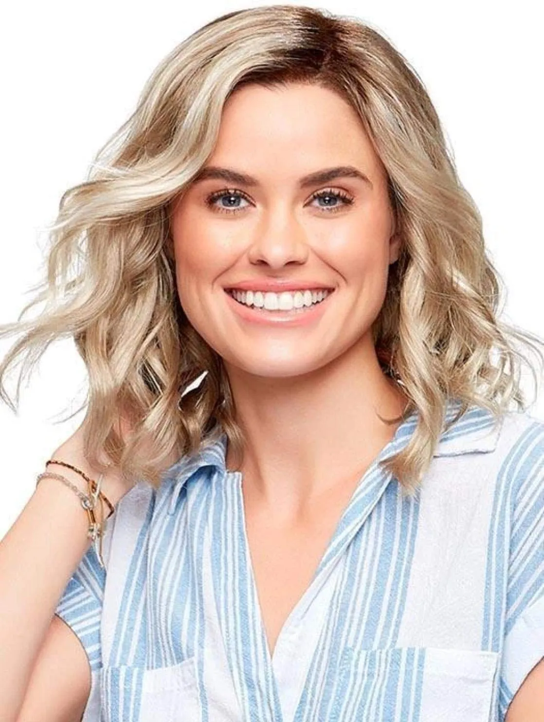 Bundle - 4 items: Julianne Petite Wig by Jon Renau, Christy's Wigs Q & A Booklet, BeautiMark Synthetic Shampoo & Wide Tooth Comb - Color: 12FS8