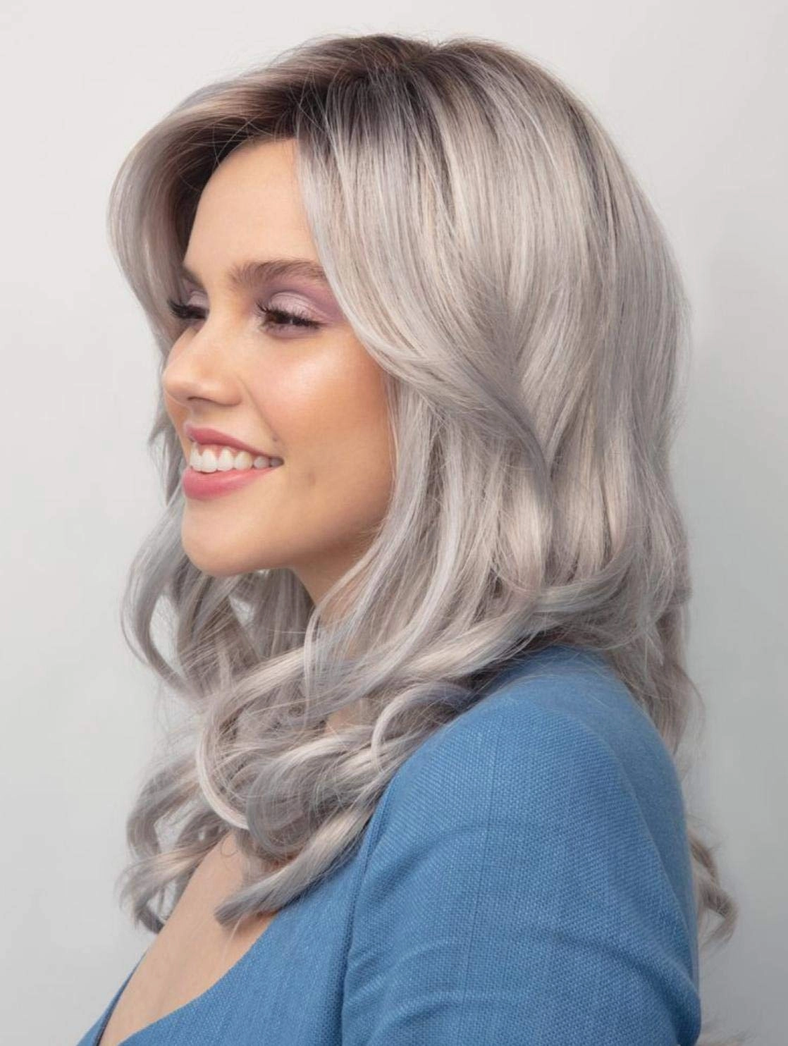 Bundle - 5 items: Ensley Wig by Rene Paris, Christy's Wigs Q & A Booklet, 2oz Travel Size Wig Shampoo, Wig Cap & Wide Tooth Comb - Color: Moonstone
