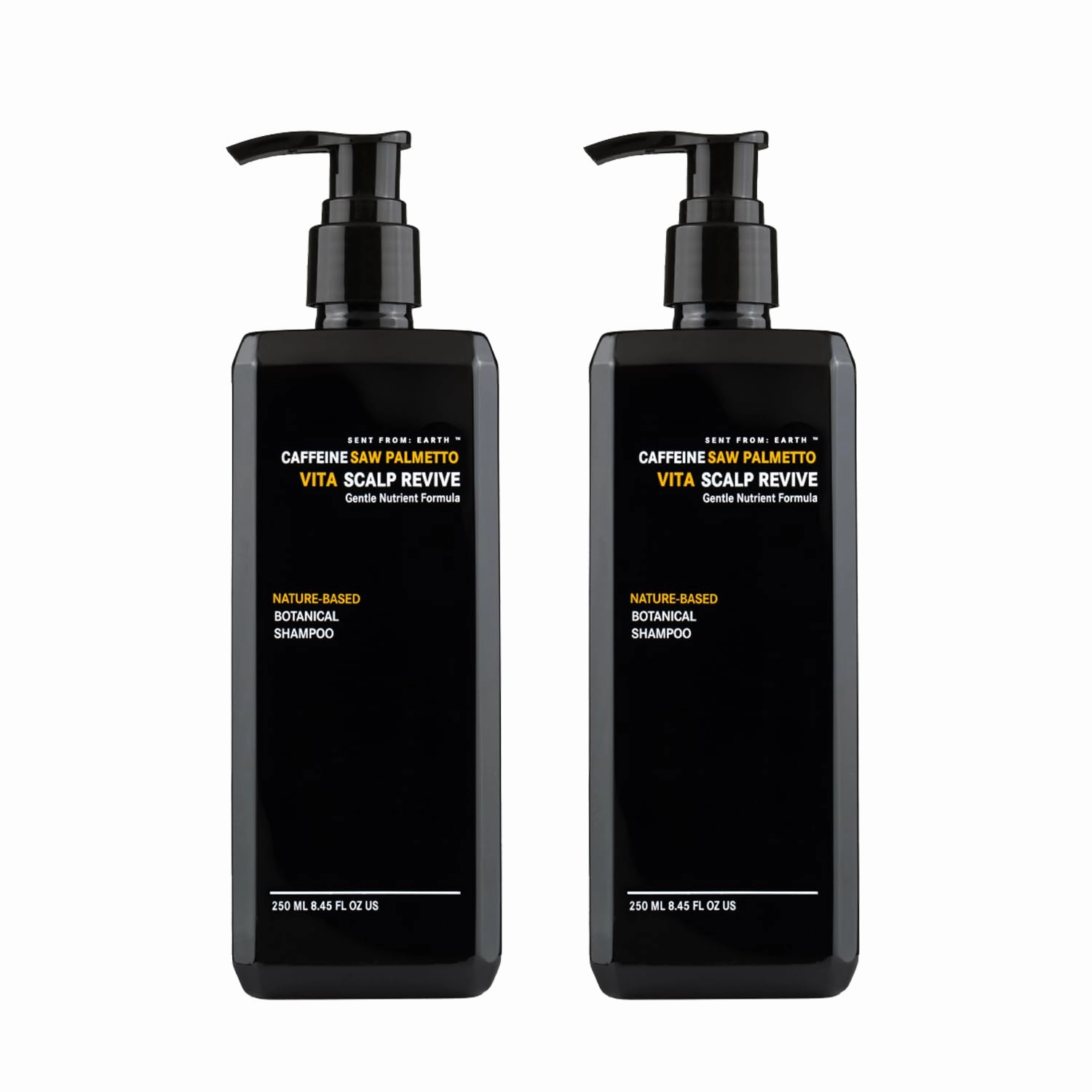 Caffeine Saw Palmetto Ketoconazole Biotin dandruff Treatment: Antifungal for Psoriasis, Dermatitis, Dry Itchy Scalp Vegan Advanced Natural Formula Shampoo 16.9 Fl.Oz. (8.45 Pack of 2)