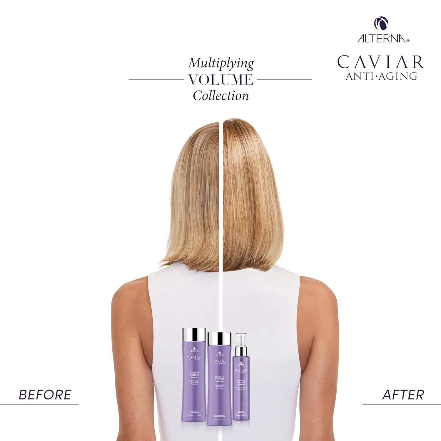 CAVIAR Anti-Aging Multiplying Volume Shampoo | For Fine, Limp or Thin Hair | Create Instant Volume and Thickness | Sulfate Free