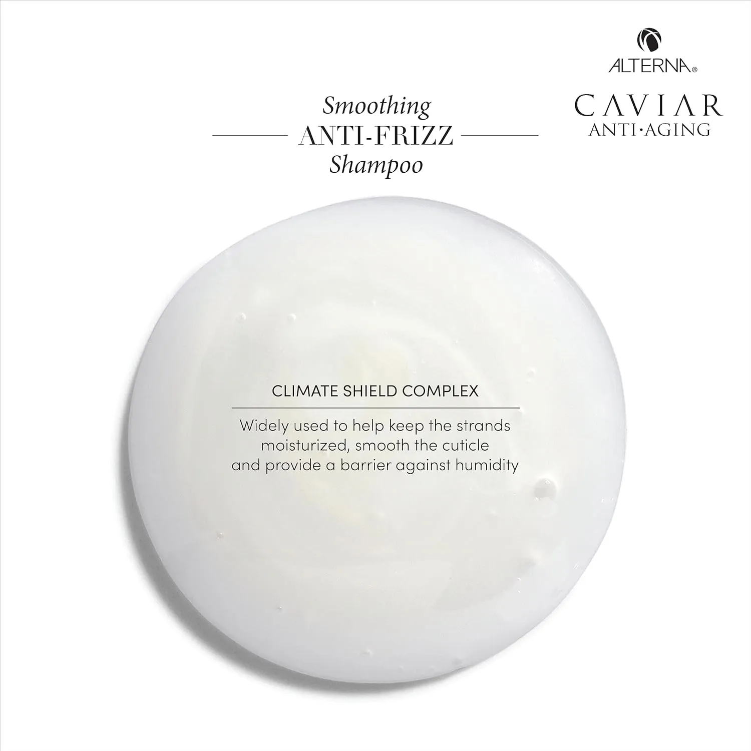 CAVIAR Anti-Aging Smoothing Anti-Frizz Shampoo| For Medium, Thick Hair | Smooths Hair, Tames Frizz | Sulfate Free