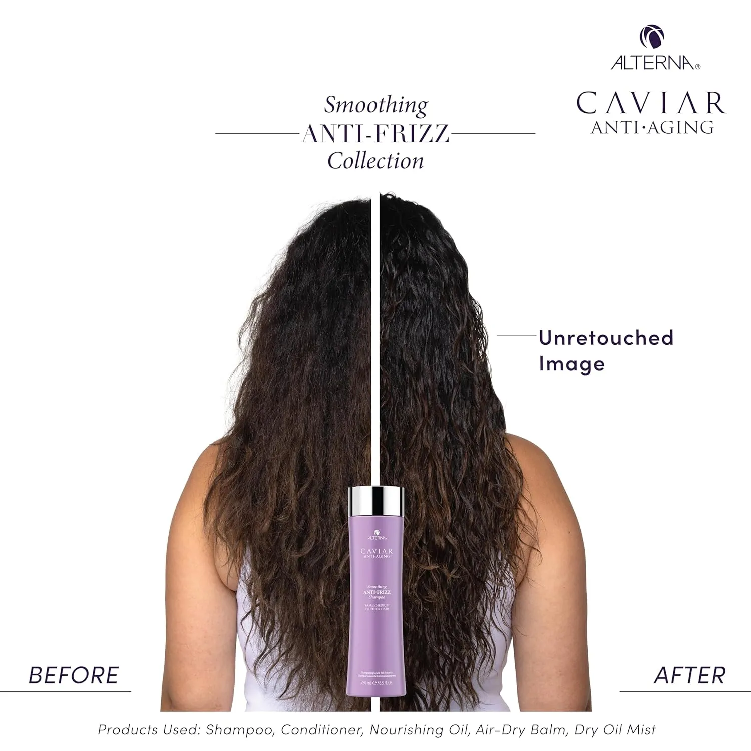 CAVIAR Anti-Aging Smoothing Anti-Frizz Shampoo| For Medium, Thick Hair | Smooths Hair, Tames Frizz | Sulfate Free