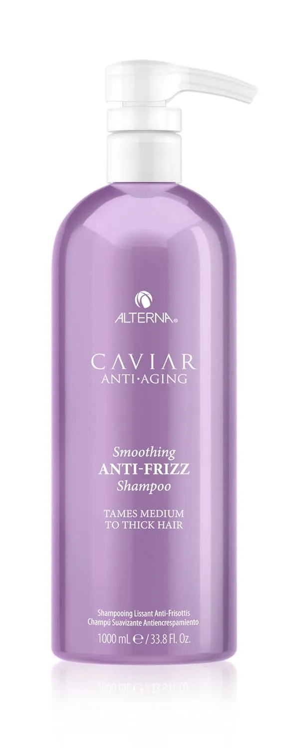 CAVIAR Anti-Aging Smoothing Anti-Frizz Shampoo| For Medium, Thick Hair | Smooths Hair, Tames Frizz | Sulfate Free