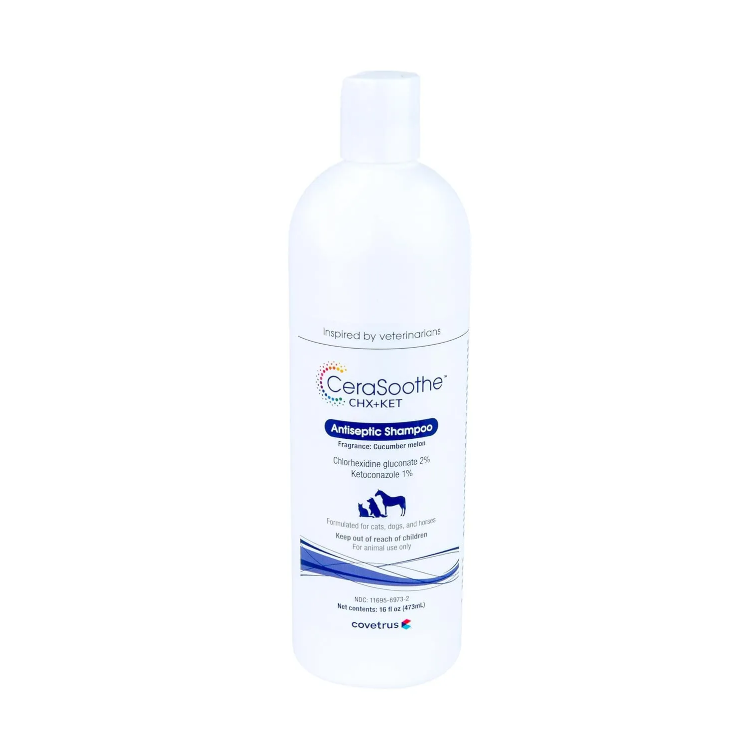 CeraSoothe® CHX KET Antiseptic Shampoo 16oz