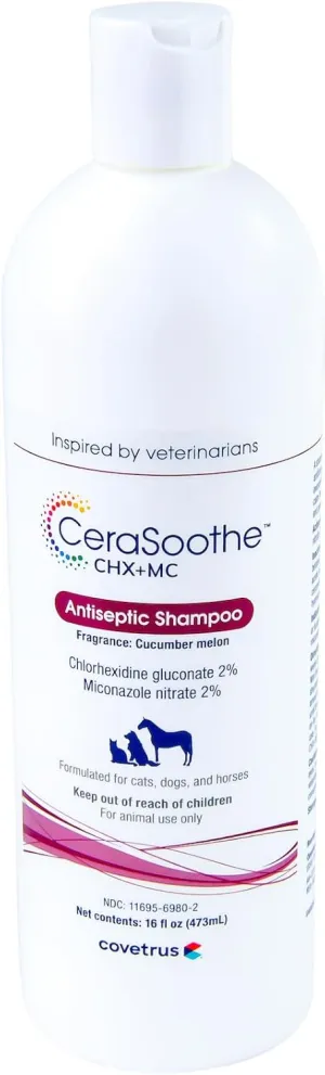 CeraSoothe® CHX MC Antiseptic Shampoo 16oz