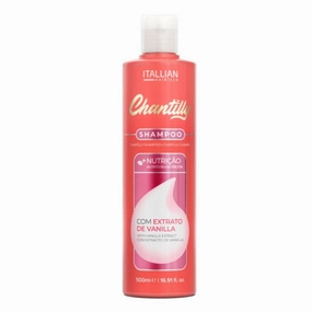 Chantilly Nourishing Cleansing Softness Silky Hair Shampoo 500ml - Itallian Hair Tech
