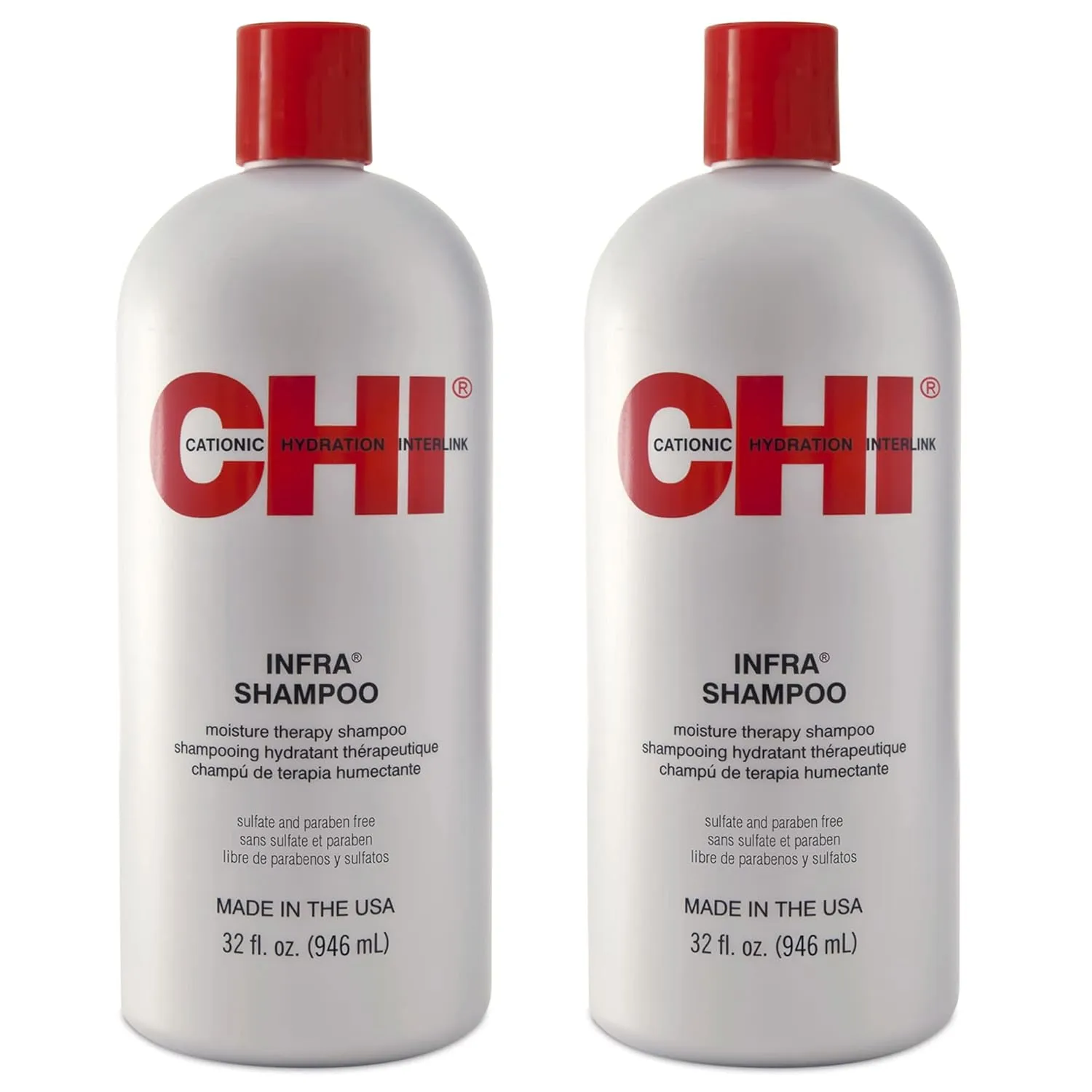 CHI Infra Shampoo 32oz 2pk, 64 fluid_ounces