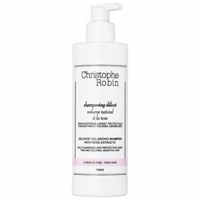 Christophe Robin Delicate Volumizing Shampoo with Rose Extracts 400ml - Old Packaging