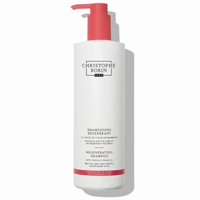 CHRISTOPHE ROBIN Regenerating shampoo with rare prickly pear oil 250ml
