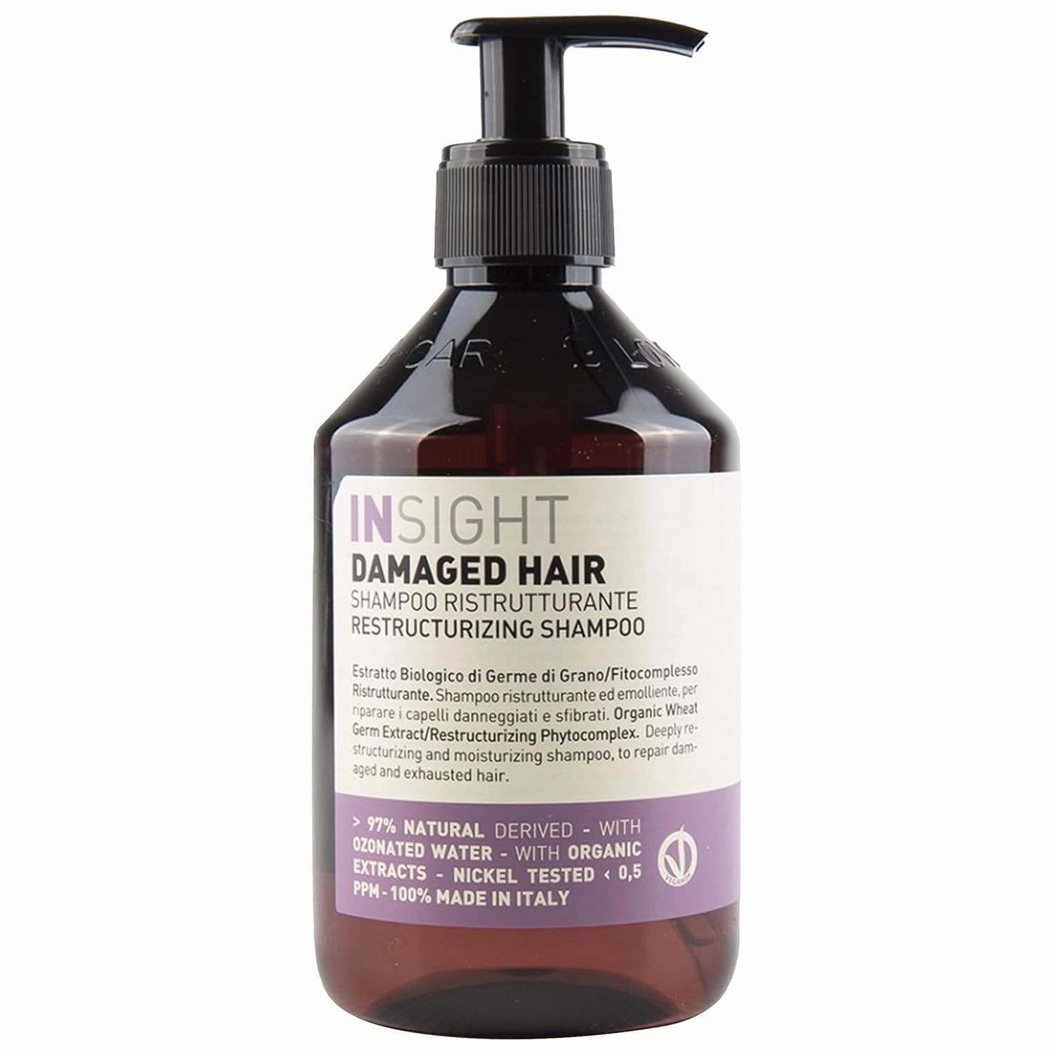 Clean Beauty Moisturizing Shampoo with Organic Macadamia Oil, Hydrating & Vegan, 13.5 fl oz