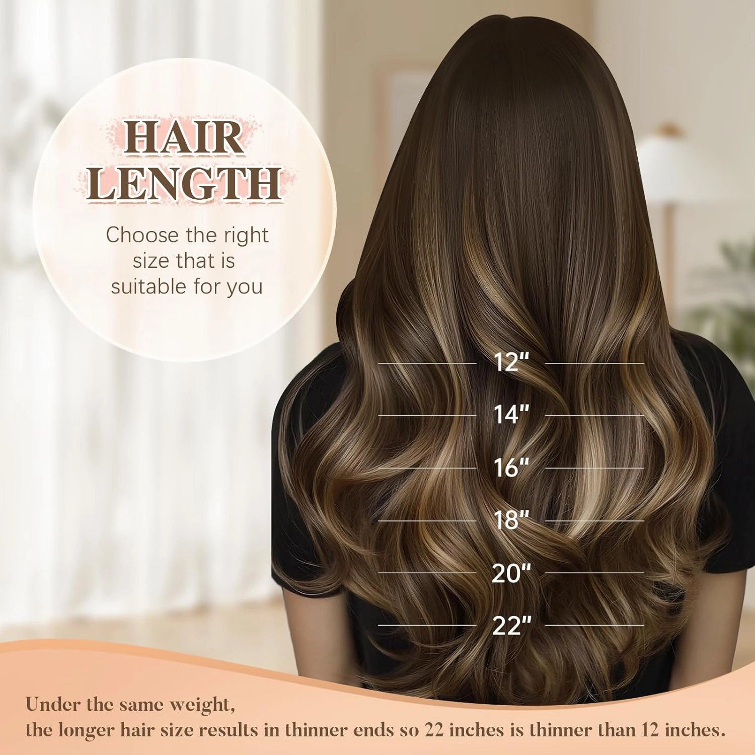 Clip in Hair Extensions Real Human Hair 16 Inch 75g 7pcs Balayage Chocolate Brown to Caramel Blonde Remy 100% Human Hair Straight Clip Ins for Women Invisible Clip on Hair Extensions