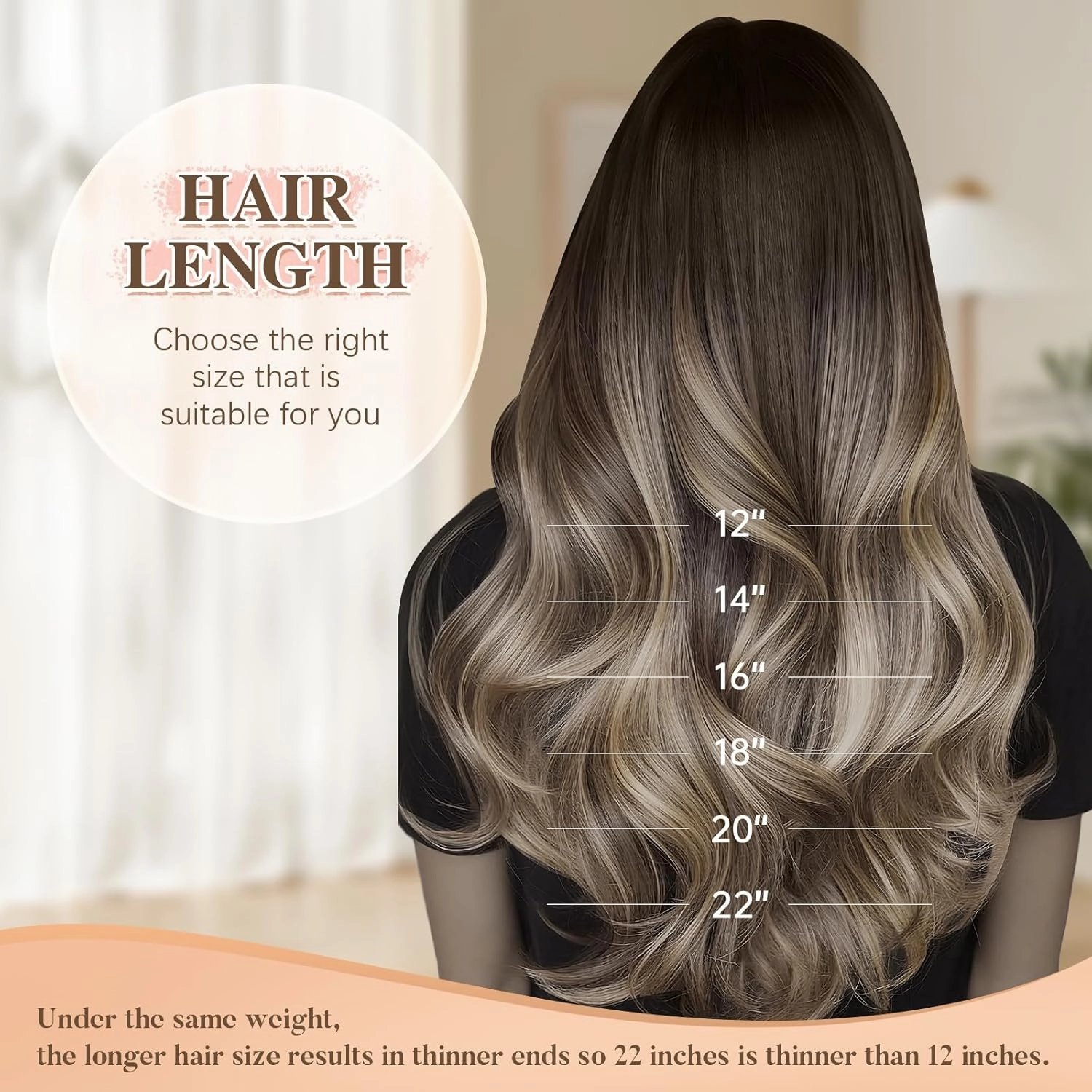 clip in hair extensions real human hair Balayage Walnut Brown to Ash Brown Mix Light Blonde remy hair extensions Double weft ombre clip in hair extensions 16 Inch 75G 7PCS for women
