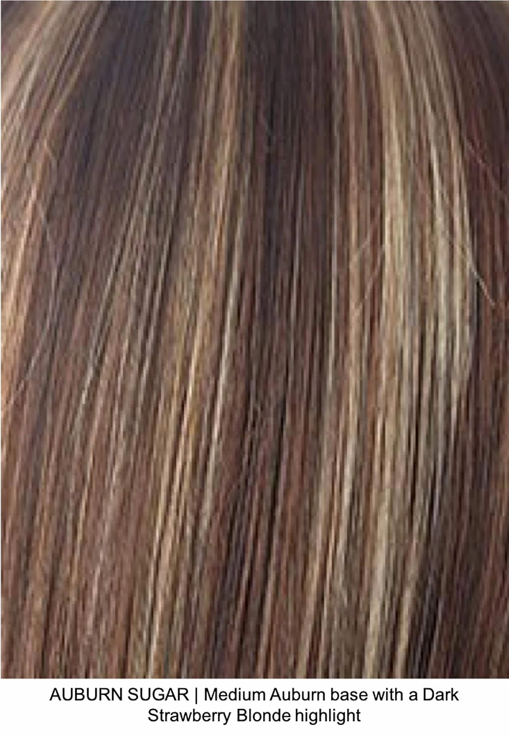 CODI Double Mono Synthetic Wig by Amore, 5PC Bundle: Wig, 4oz Mara Ray Enriched Shampoo, Conditioner, Wide Tooth Comb, and 19 Page Belle of Hope Guide (Auburn Sugar)