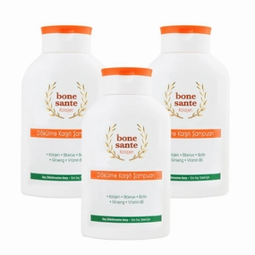 Collagen Keratin Biotin Anti-Hair Loss Shampoo - Strengthening and Revitalizing Formula - PACK OF 3