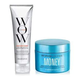 COLOR WOW Chris Appleton's Wash Day Faves - COLOR SECURITY SHAMPOO 100% Clean, sulfate-free shampoo   MONEY MASQUE deep conditioning hair mask for super luxe, expensive-looking hair