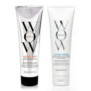 COLOR WOW Dream Clean Duo - 100% clean, sulfate-free COLOR SECURITY SHAMPOO and weightless COLOR SECURITY CONDITIONER| Achieve Super Glossy, Hydrated Hair