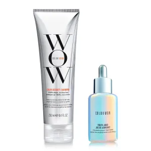 COLOR WOW Optimal Scalp Treatment Bundle- Ideal 2-step prep cleanses with COLOR SECURITY SHAMPOO and treats scalp with YOUTH JUICE for optimal results: brighter hair; thicker strands and less shedding