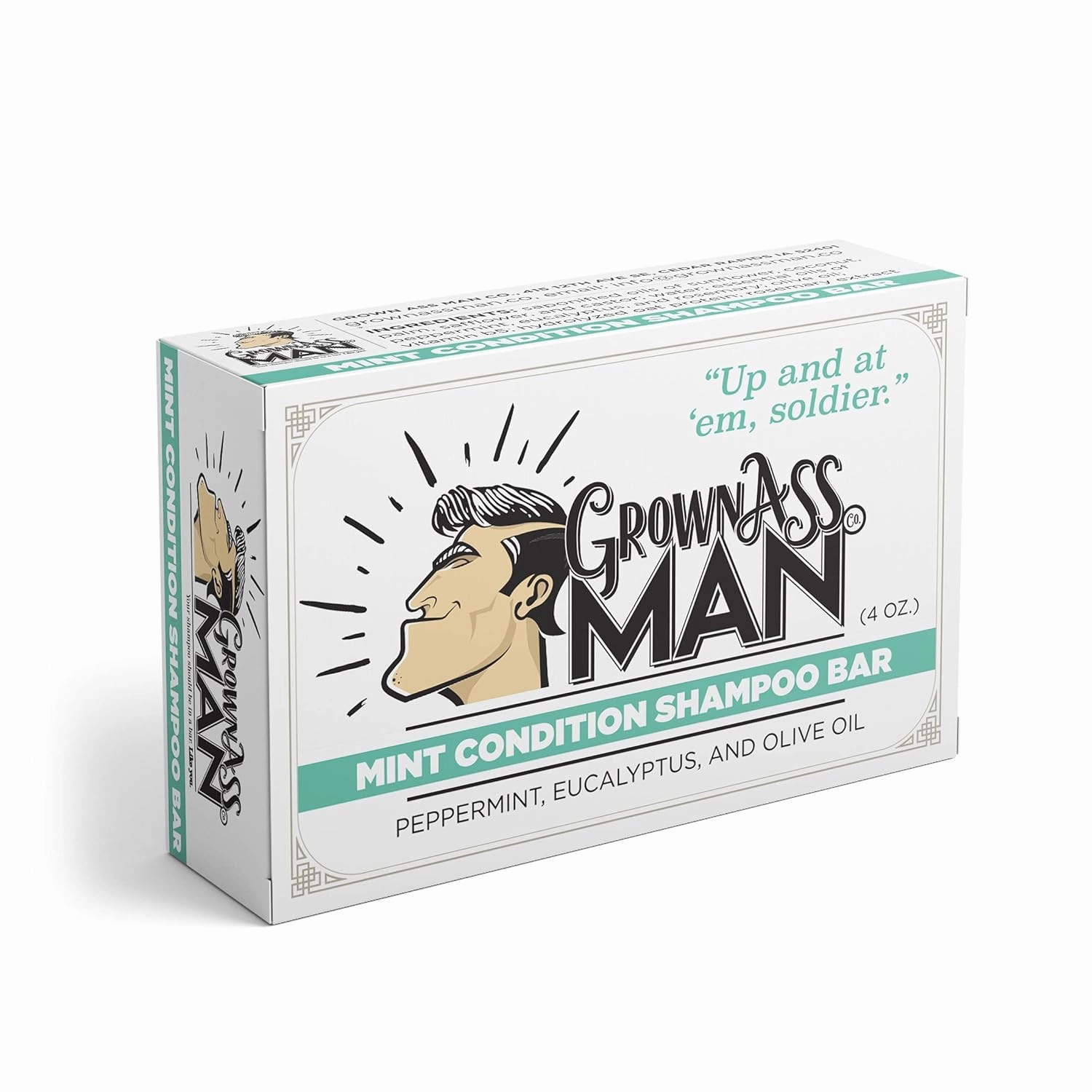 Combo Packs - Solid Soap & Shampoo Bars Rich Lather with Natural Oils & Gentle Scrub for Men - Plastic Free & Eco-Friendly, Natural & Organic Deep Clean (Wake Up 3-Pack)