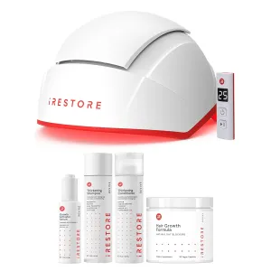 Complete Hair Growth Power Kit: Professional Hair Device   Hair Growth Supplement, Activator Serum, Thickening Shampoo & Conditioner