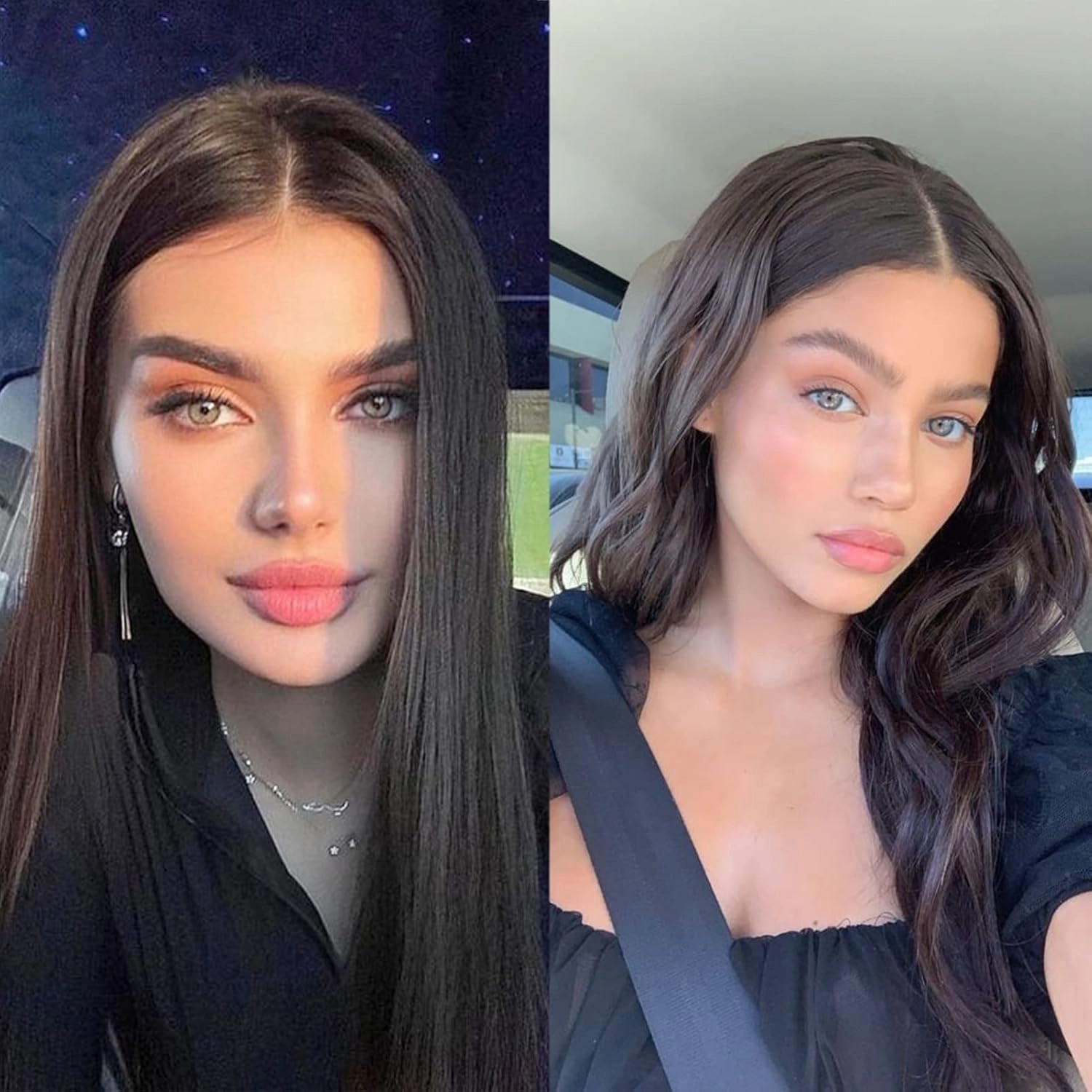 Dark Brown Lace Front Wigs Synthetic T Lace Long Straight Chocolate Brown Synthetic Hair Replacement Wigs for Black Women 22 inch Daily Wear Party Cosplay (T-Part Lace, Dark Brown,Straight)