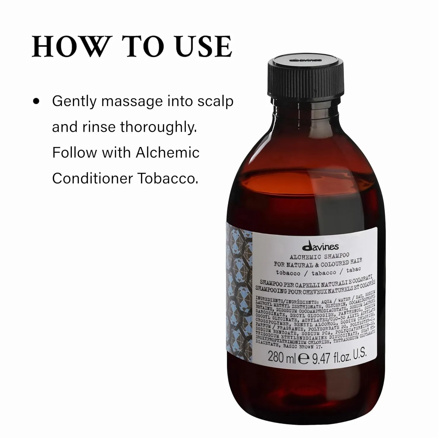 Davines Alchemic Shampoo, Safe Cleansing for Color Treated Hair, 6 Vibrant Shades To Illuminiate And Intensify