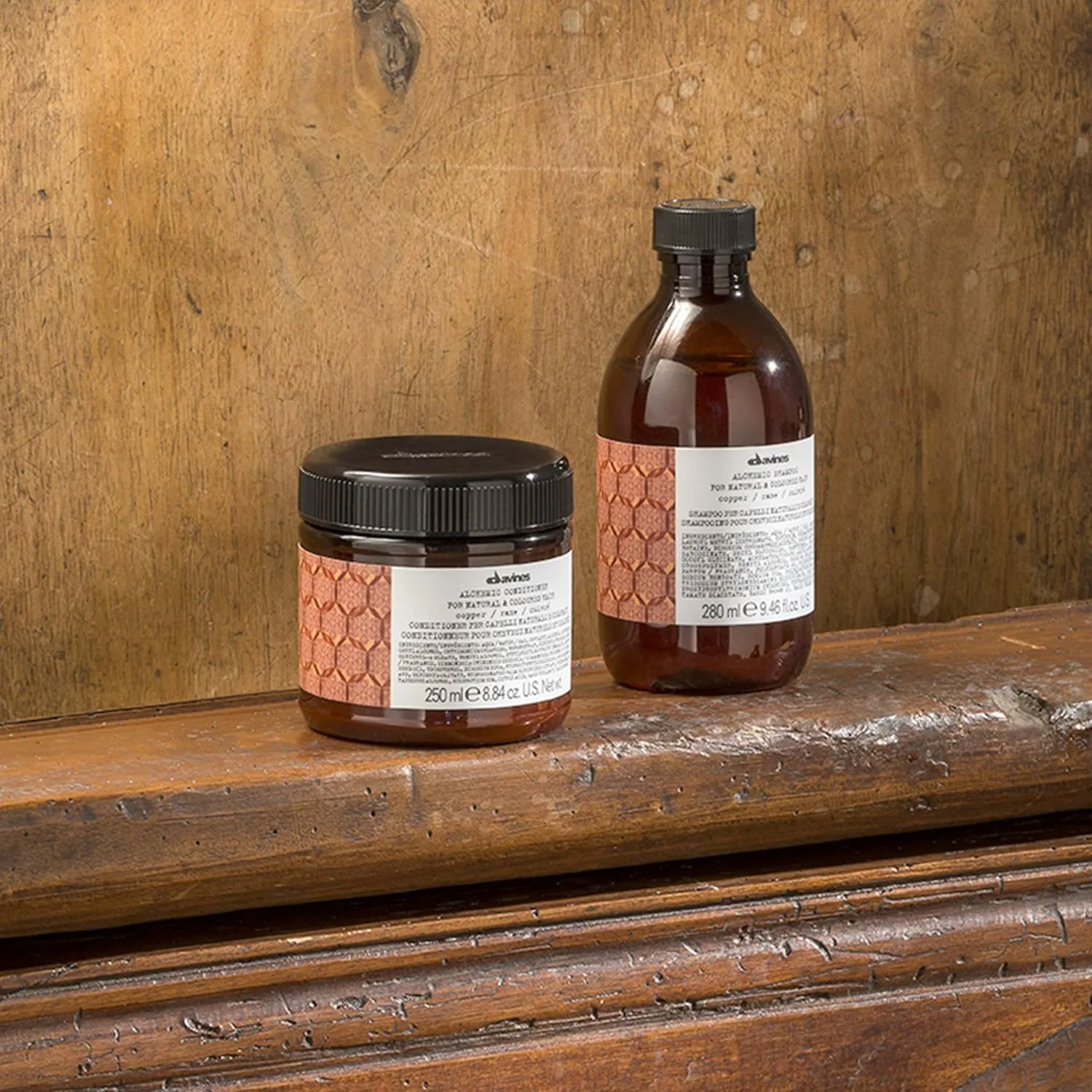 Davines Alchemic Shampoo, Safe Cleansing for Color Treated Hair, 6 Vibrant Shades To Illuminiate And Intensify