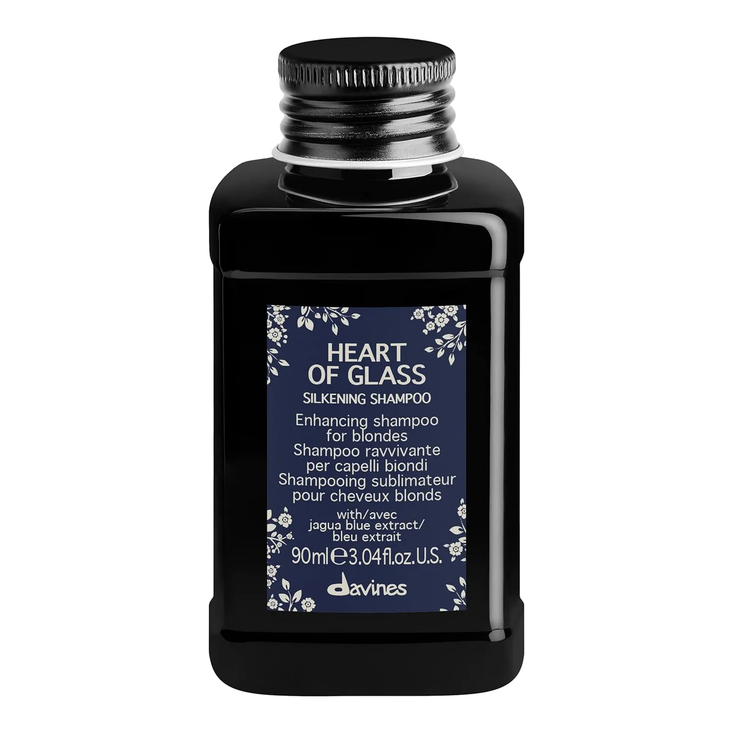 Davines Heart of Glass Silkening Shampoo for Blonde Care, Nourishing Protection for Natural Or Cosmetically Treated Hair