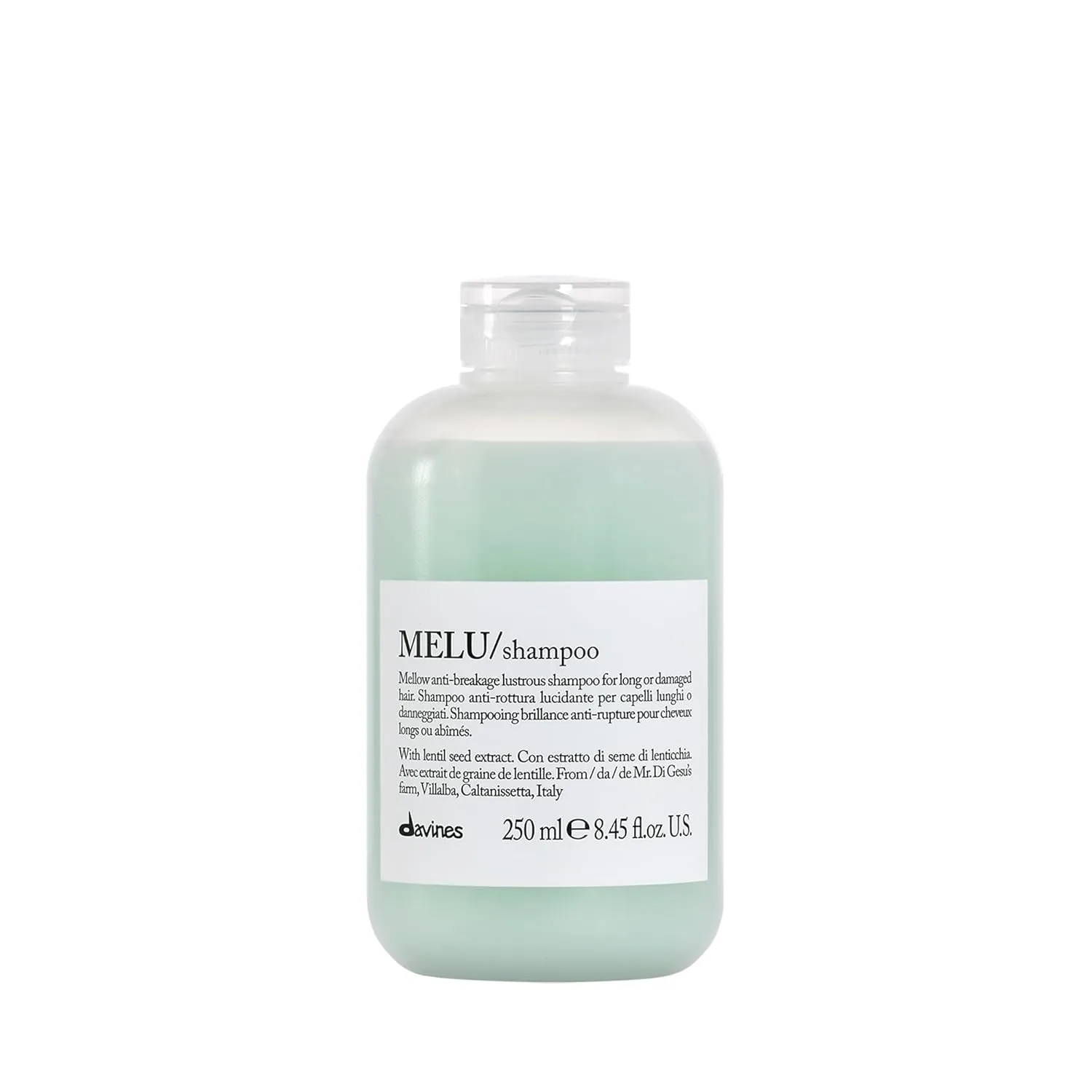 Davines MELU Shampoo, Anti-Breakage Cleansing For Long Or Damaged Hair