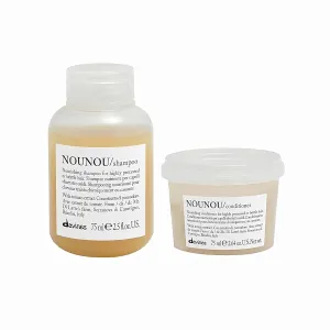 Davines NOUNOU Shampoo, Hydrating Deep Shampoo for Bleached, Permed, Relaxed, Damaged Hair Or Very Dry Hair, Replenishes Chemically Processed Hair