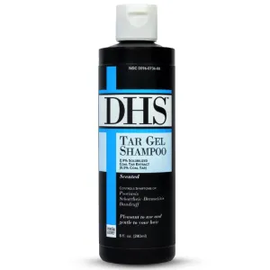 DHS Tar Gel Shampoo Scented 8 oz