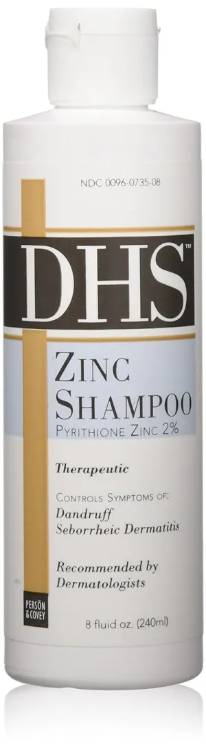 DHS Zinc Shampoo, 8 Fl Oz