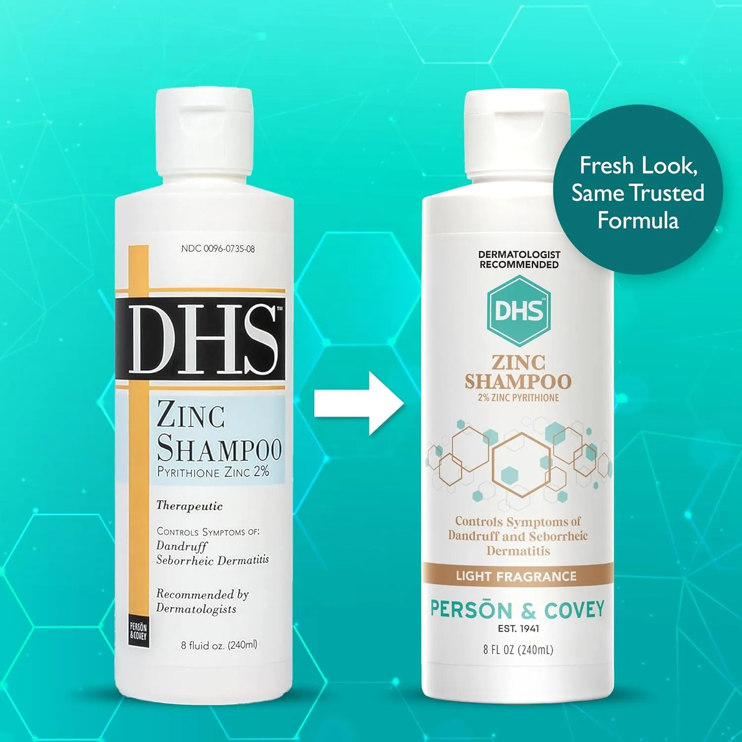 DHS Zinc Shampoo 8 oz