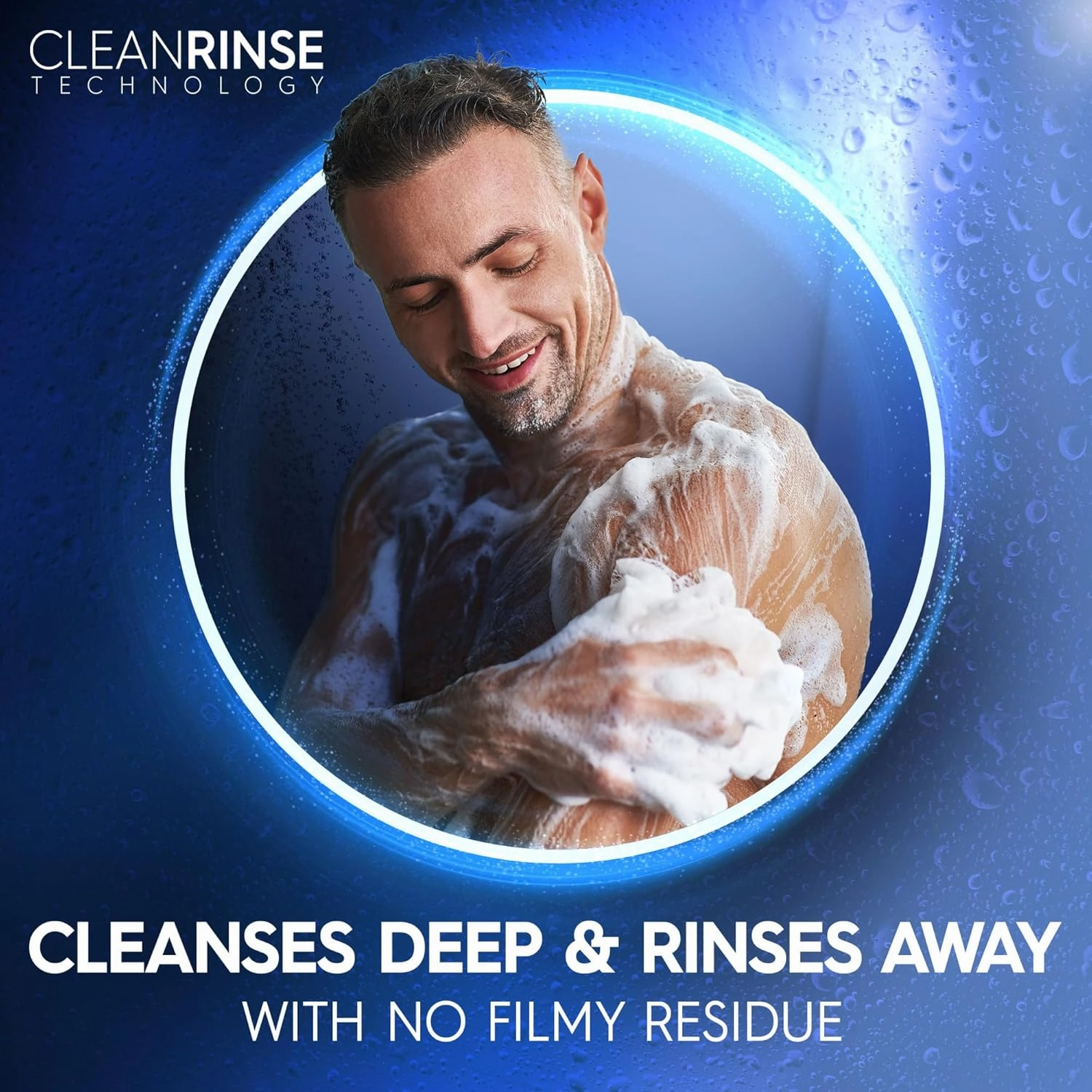 Dial Men 3in1 Body, Hair and Face Wash, Ultimate Clean, Amber Woods Scent, 16 fl oz, Pack of 4
