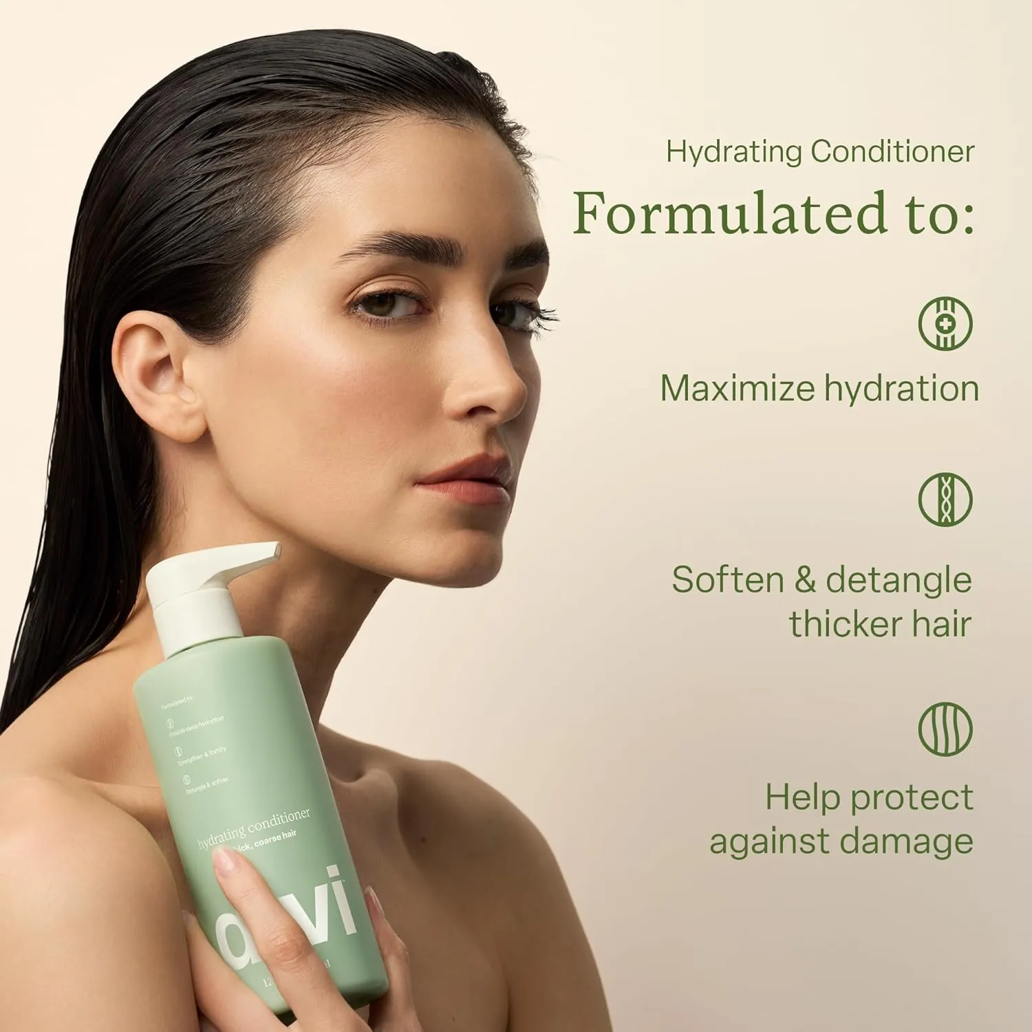 Divi Hydrating Shampoo and Conditioner Set for Women and Men - Gently Cleanses, Removes Scalp Buildup, Hydrates, and Nourishes Hair, Strengthens All Hair Types, Vegan, Cruelty-Free, 2 x 12 Fl Oz