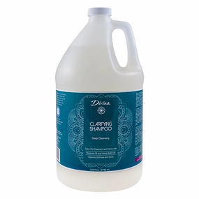 Divina Clarifying Professional Shampoo - Deep Cleansing / 1 Gallon - 128 oz.