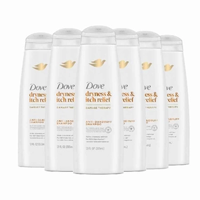 Dove - Dermacare Scalp Haircare Anti-Dandruff Shampoo Dryness & Itch Relief  12 oz - 6 Pack