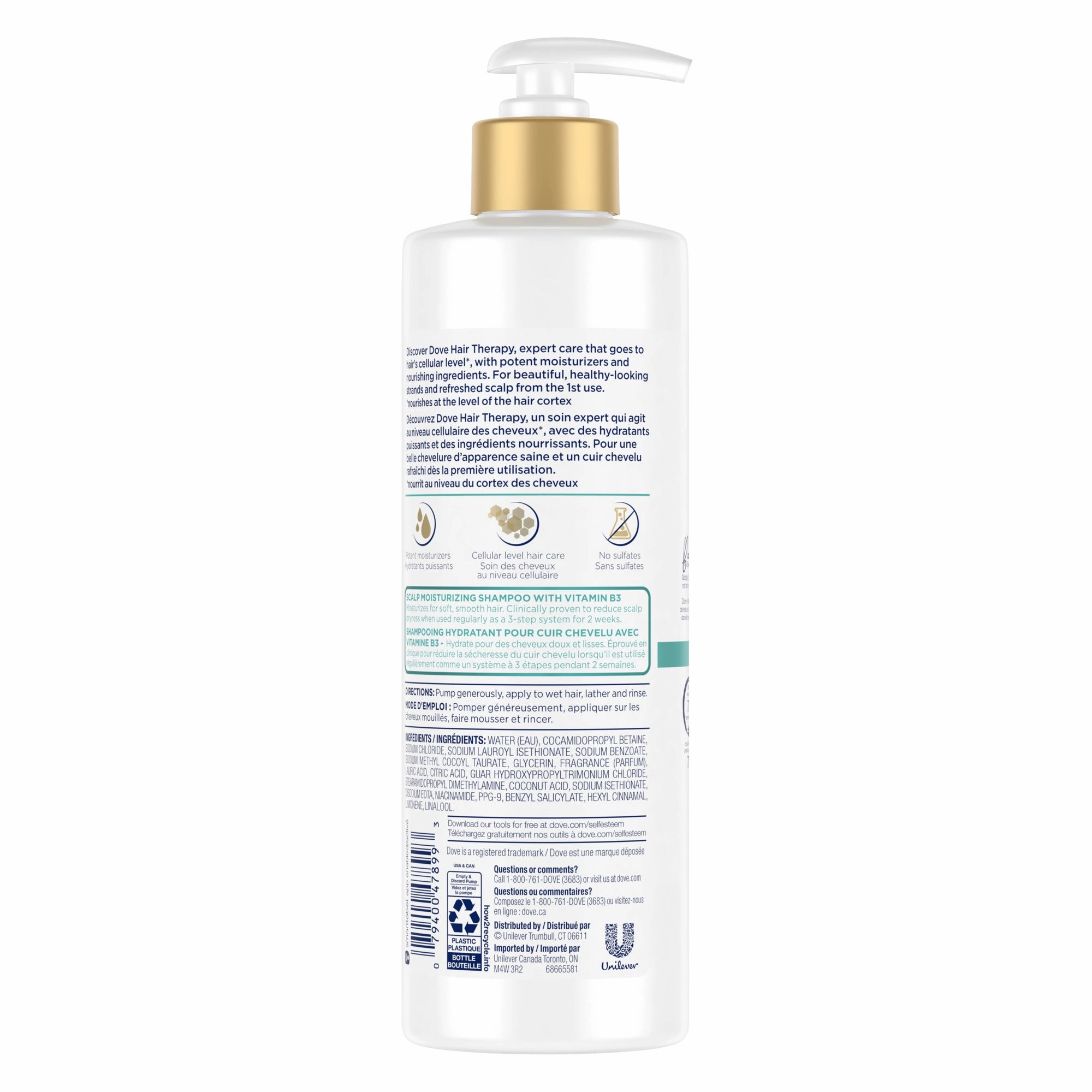 Dove Hair Therapy Dry Scalp Shampoo 400ml